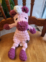 Luna - Unicorn Snuggler - Mini Pink Body