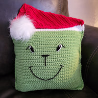 Mr Mean Green One Pillow - Decor